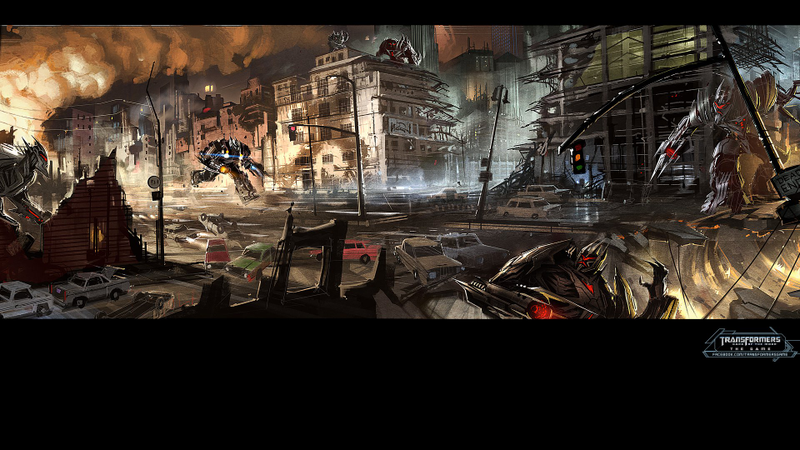 Illustration for article titled Astounding Concept Art of Cities Being Demolished